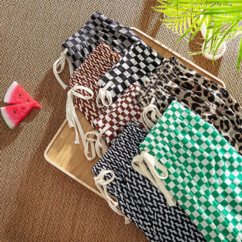 Women Anti-Mosquito Pants Wide Leg Slim Cool Summer - Image 11