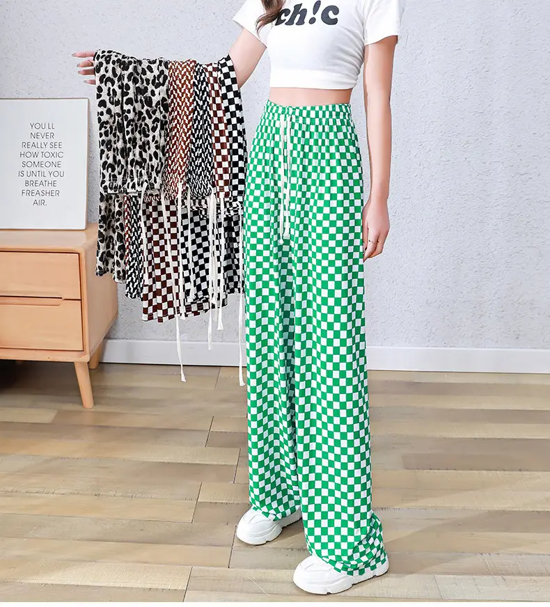 Women Anti-Mosquito Pants Wide Leg Slim Cool Summer — feature 18