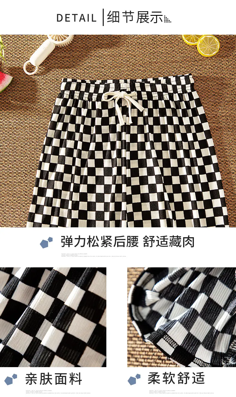 Women Anti-Mosquito Pants Wide Leg Slim Cool Summer — feature 21