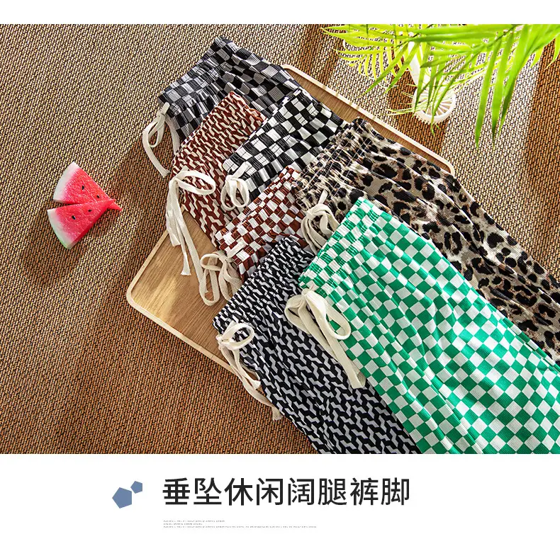 Women Anti-Mosquito Pants Wide Leg Slim Cool Summer — feature 22