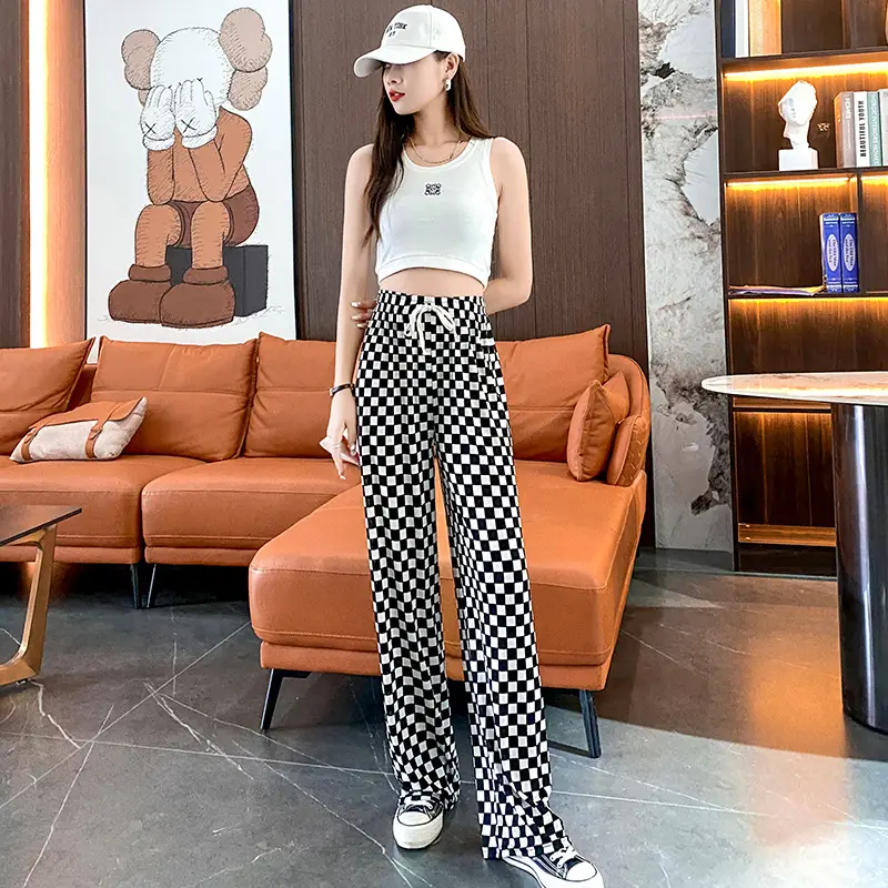 Women Anti-Mosquito Pants Wide Leg Slim Cool Summer — feature 3