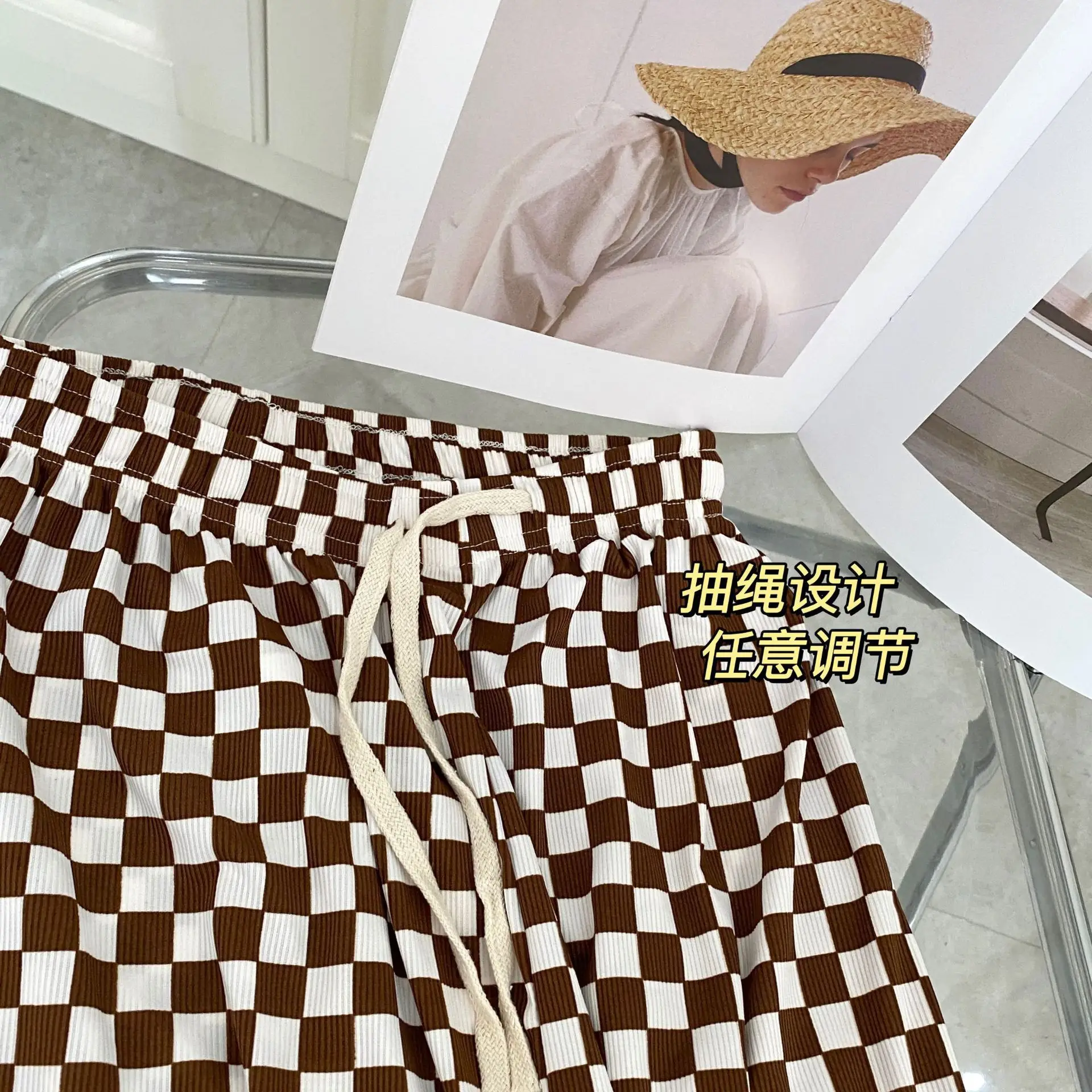 Women Anti-Mosquito Pants Wide Leg Slim Cool Summer — feature 30