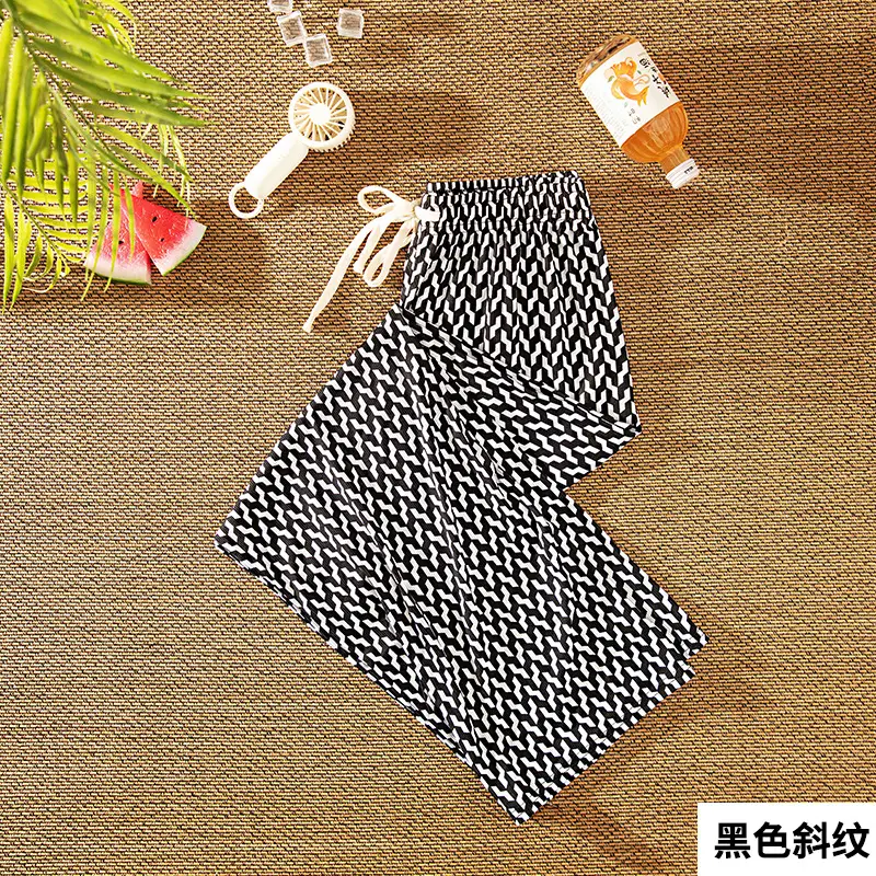 Women Anti-Mosquito Pants Wide Leg Slim Cool Summer - Image 6