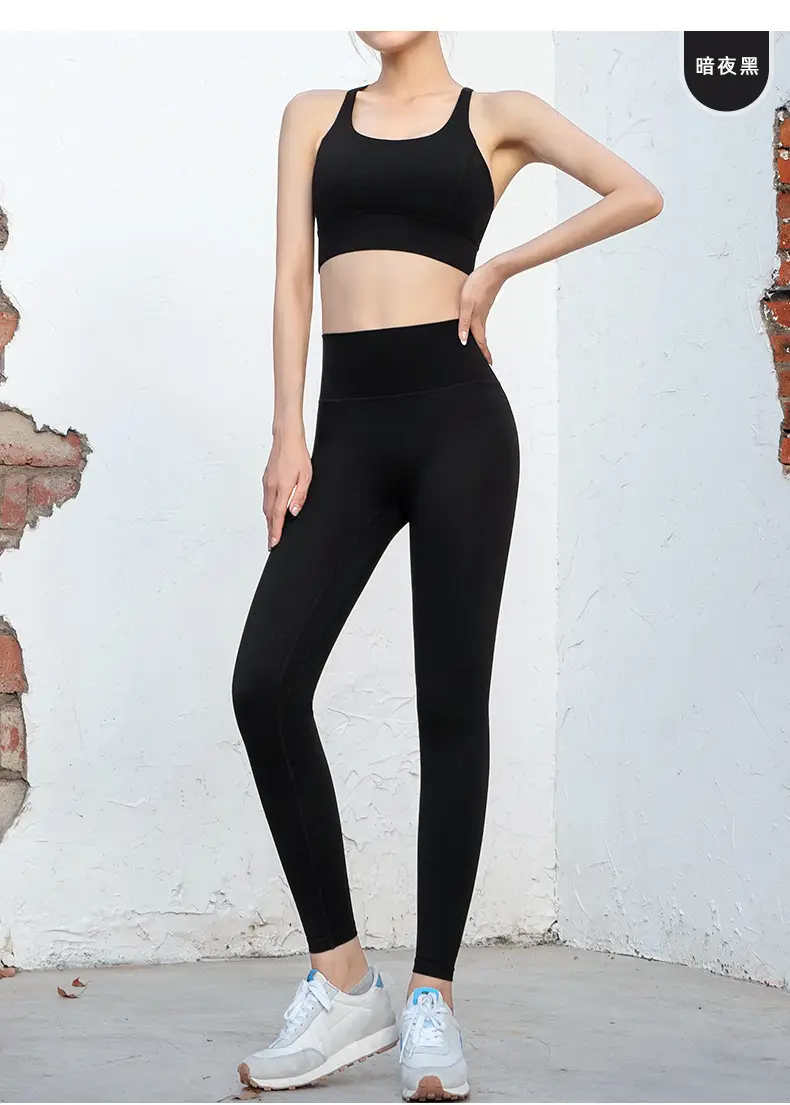 Grey Slim Fit Yoga Pants High Waist Sports Fitness Women — feature 15