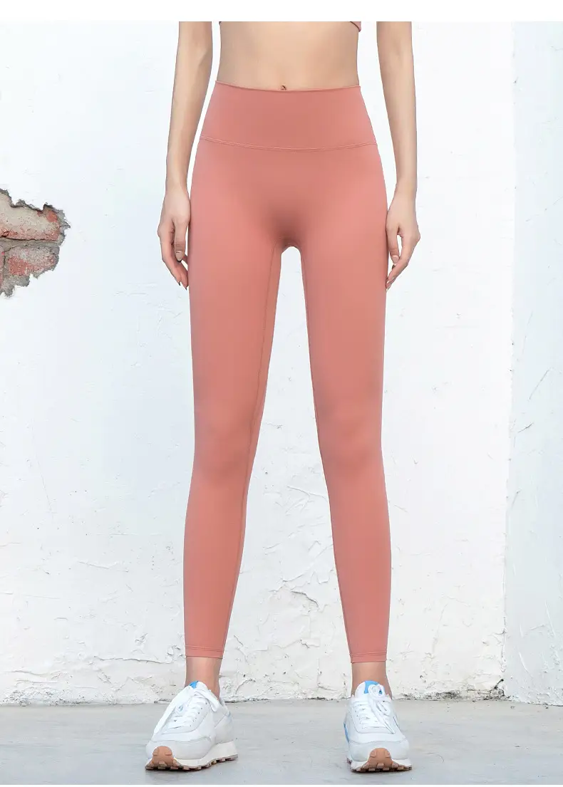 Grey Slim Fit Yoga Pants High Waist Sports Fitness Women — feature 19