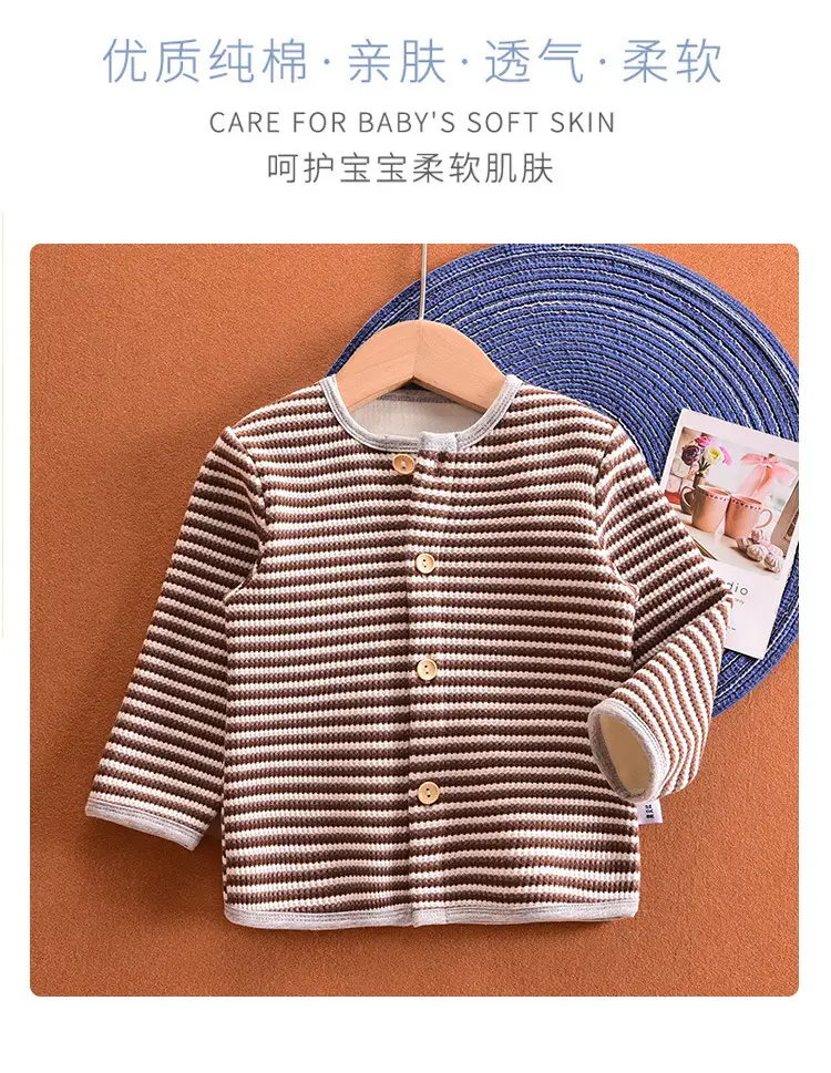 Baby Pink Velvet Cardigan 6Yrs Warm Autumn Clothing — feature 7