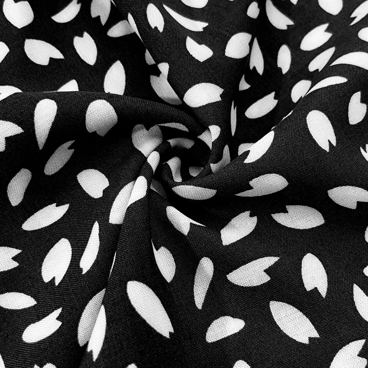 2024 Printed Off-Shoulder Halter Dress with Short Skirt — feature 7