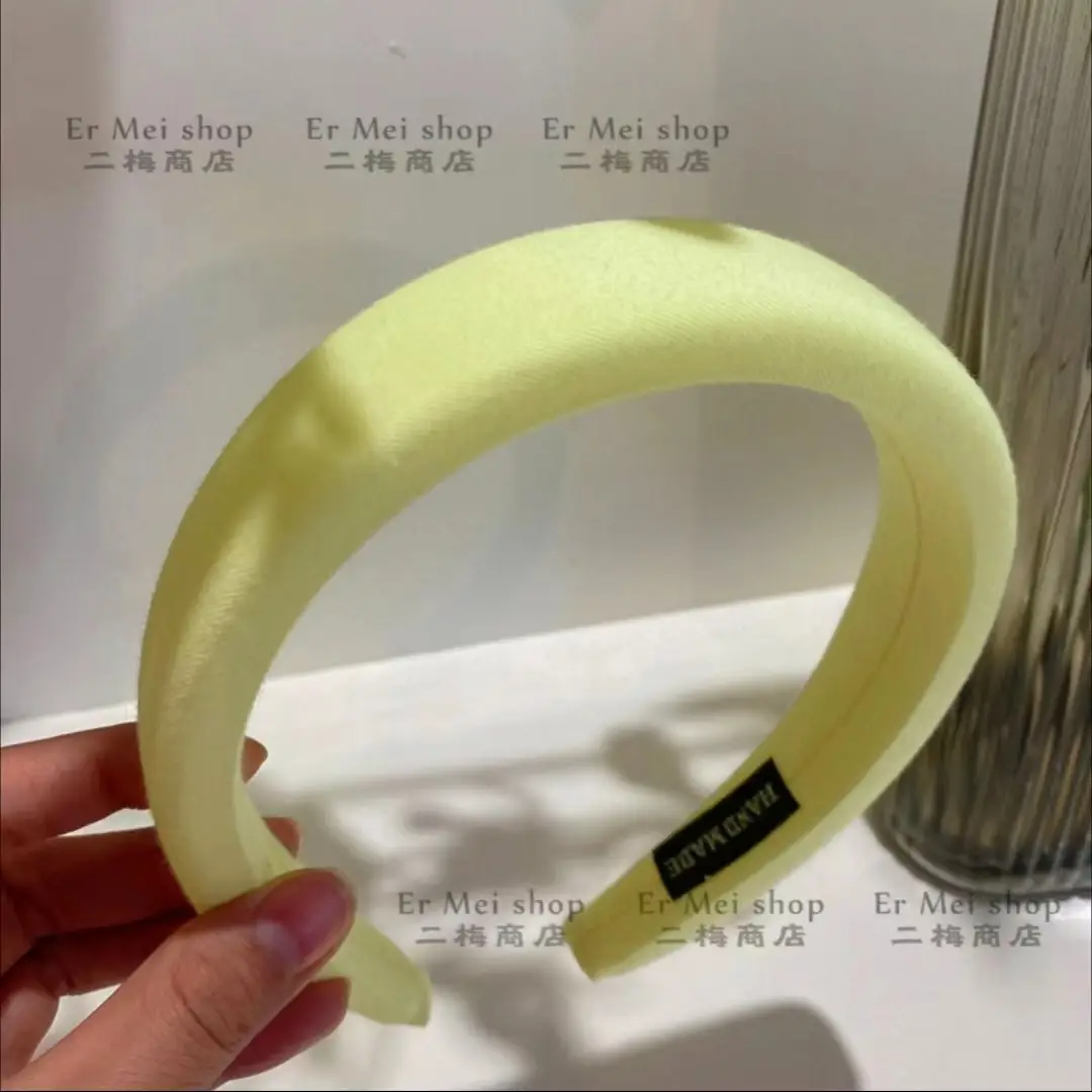 Sponge Hairband Women Candy Color Wholesale - Image 2