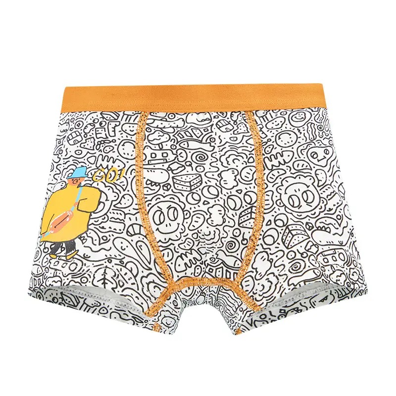 3D Boys Cartoon Underwear Cotton Boxers Small to XL