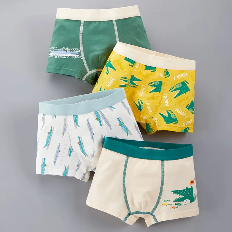 3D Boys Cartoon Underwear Cotton Boxers Small to XL