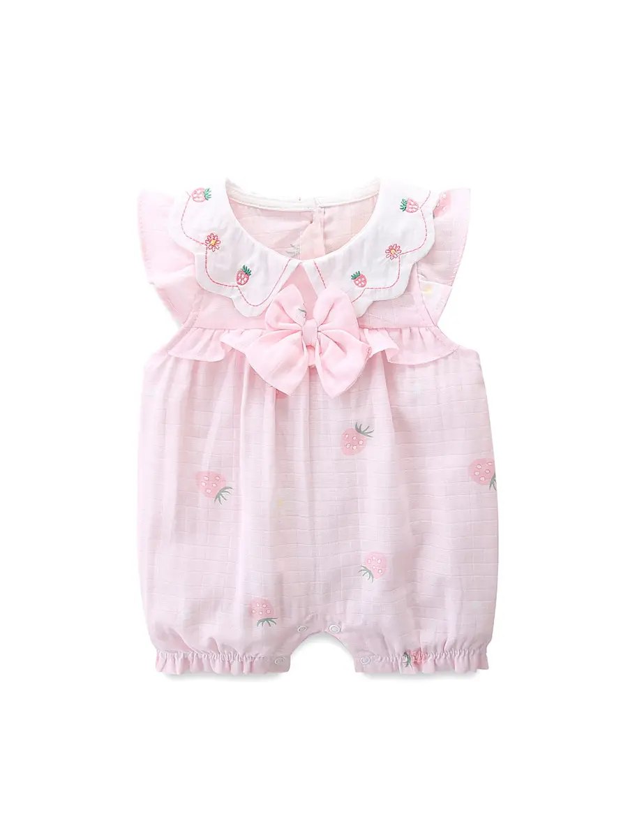 2025 Baby Girl Princess Flying Sleeve Wrap Dress