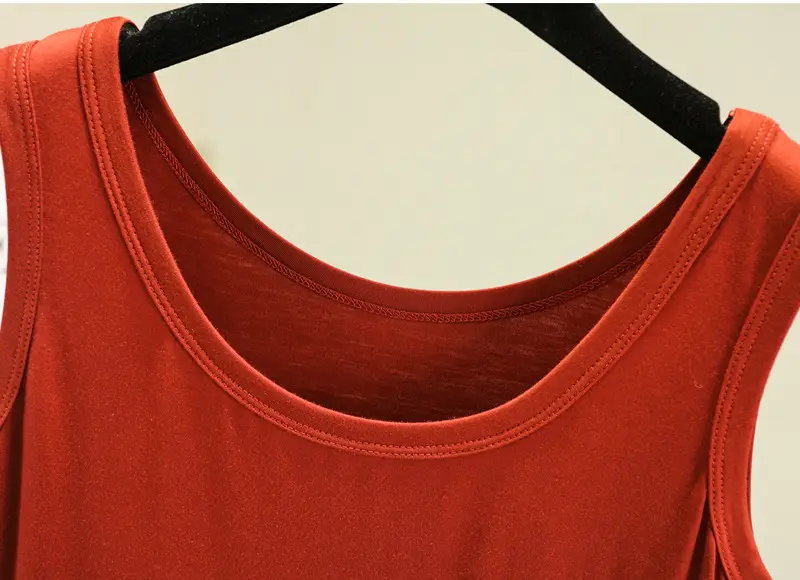 Women's U-Neck Sleeveless Camisole Modal Lavender — feature 24