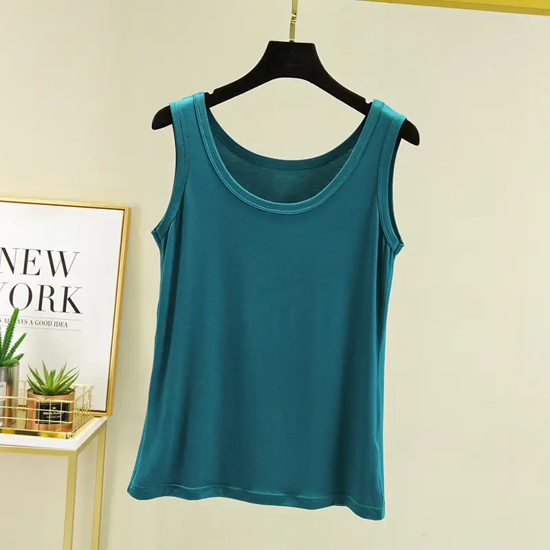 Women's U-Neck Sleeveless Camisole Modal Lavender - Image 8