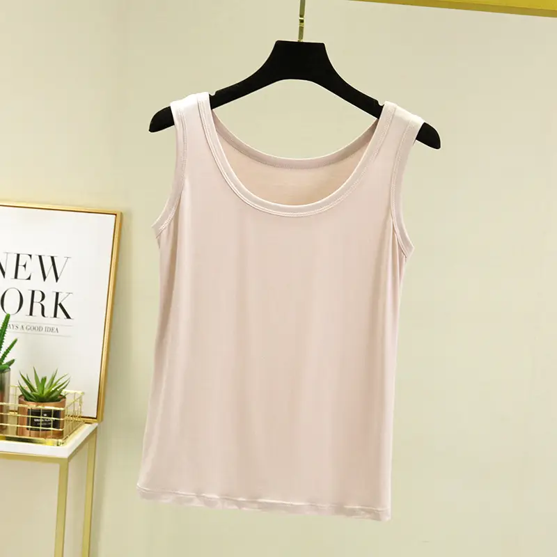 Women's U-Neck Sleeveless Camisole Modal Lavender - Image 9