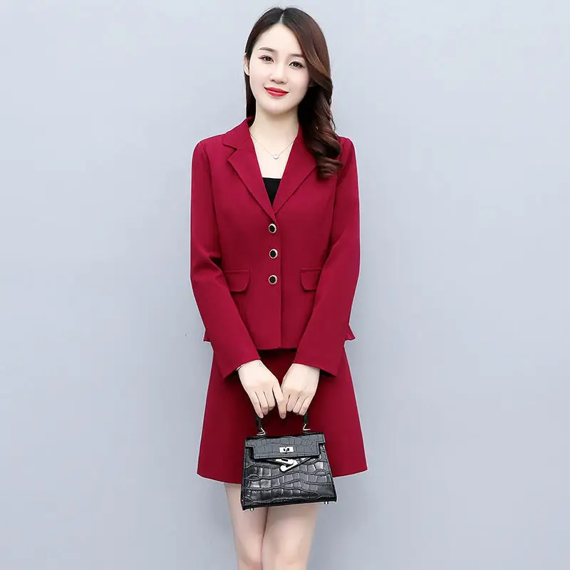 Women Black Slimming Two-Piece Suit Spring Autumn 2026 - Image 4
