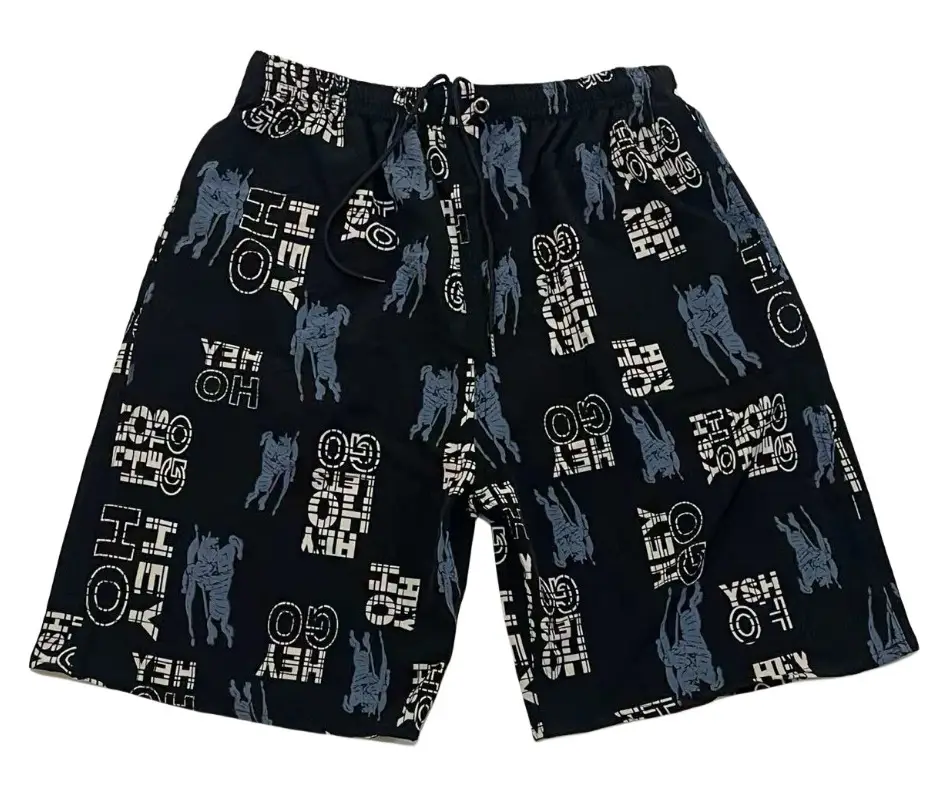 Men's Printed Beach Shorts Ice Silk Large - Image 26