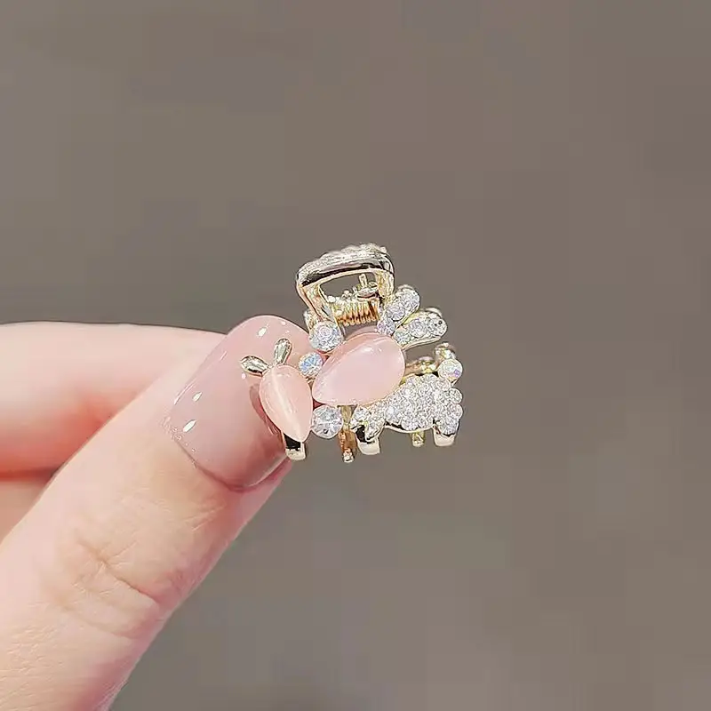 Korean Pink Star Hair Clip for Girls - Image 2