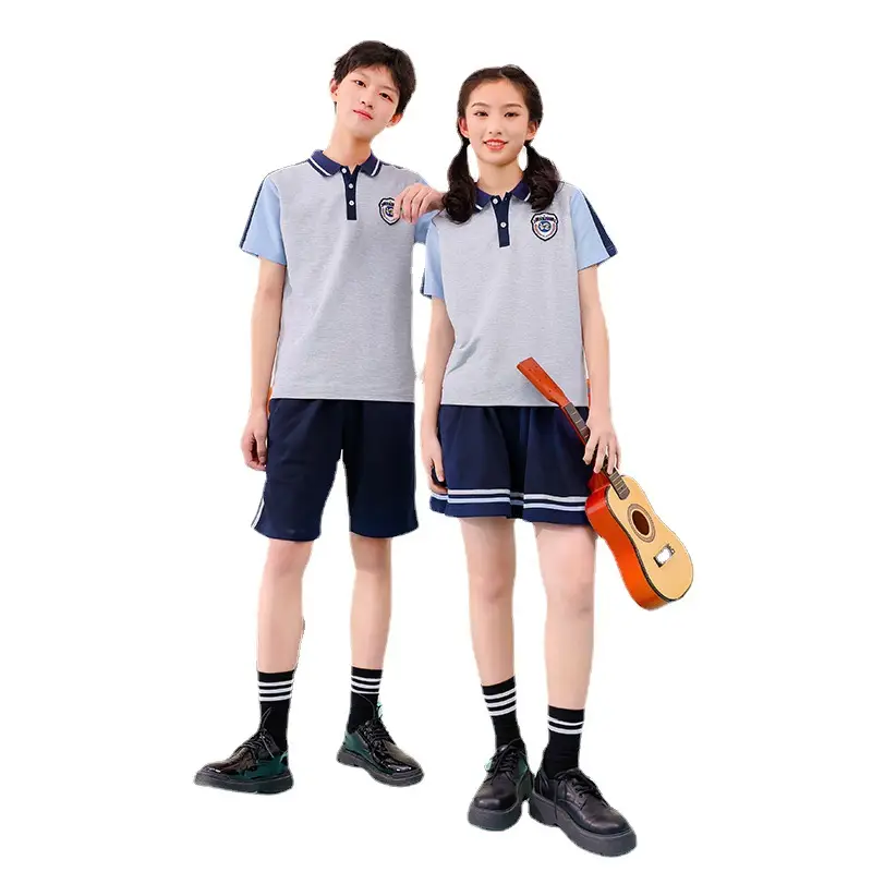 British Style Summer School Uniform for Kids - Image 7