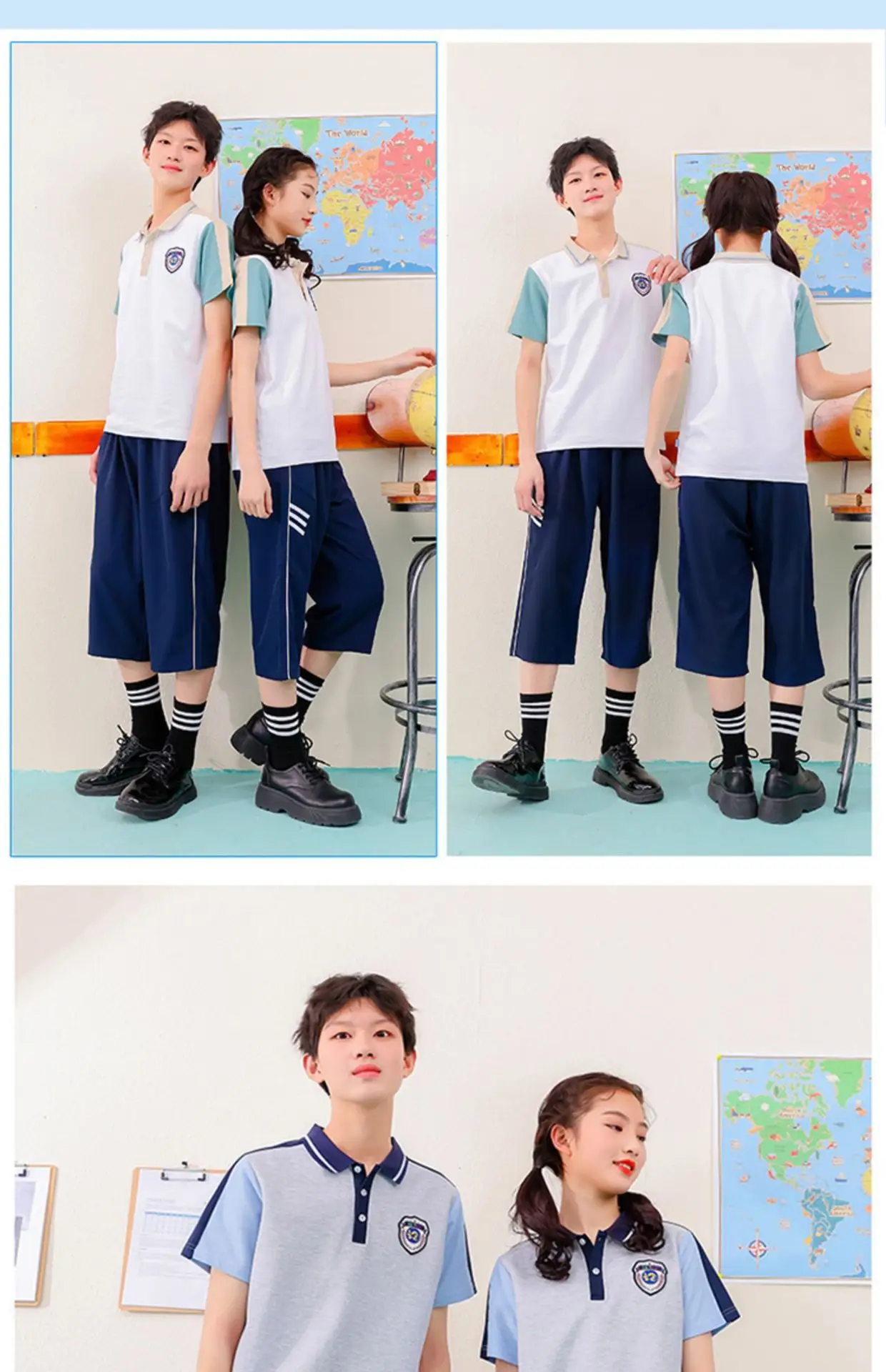 British Style Summer School Uniform for Kids — feature 13