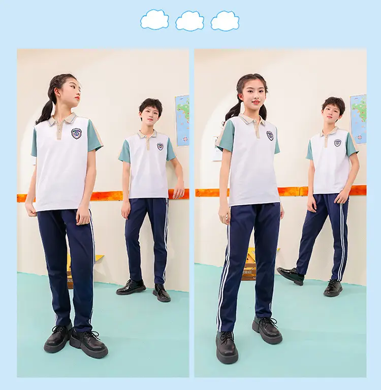 British Style Summer School Uniform for Kids — feature 18
