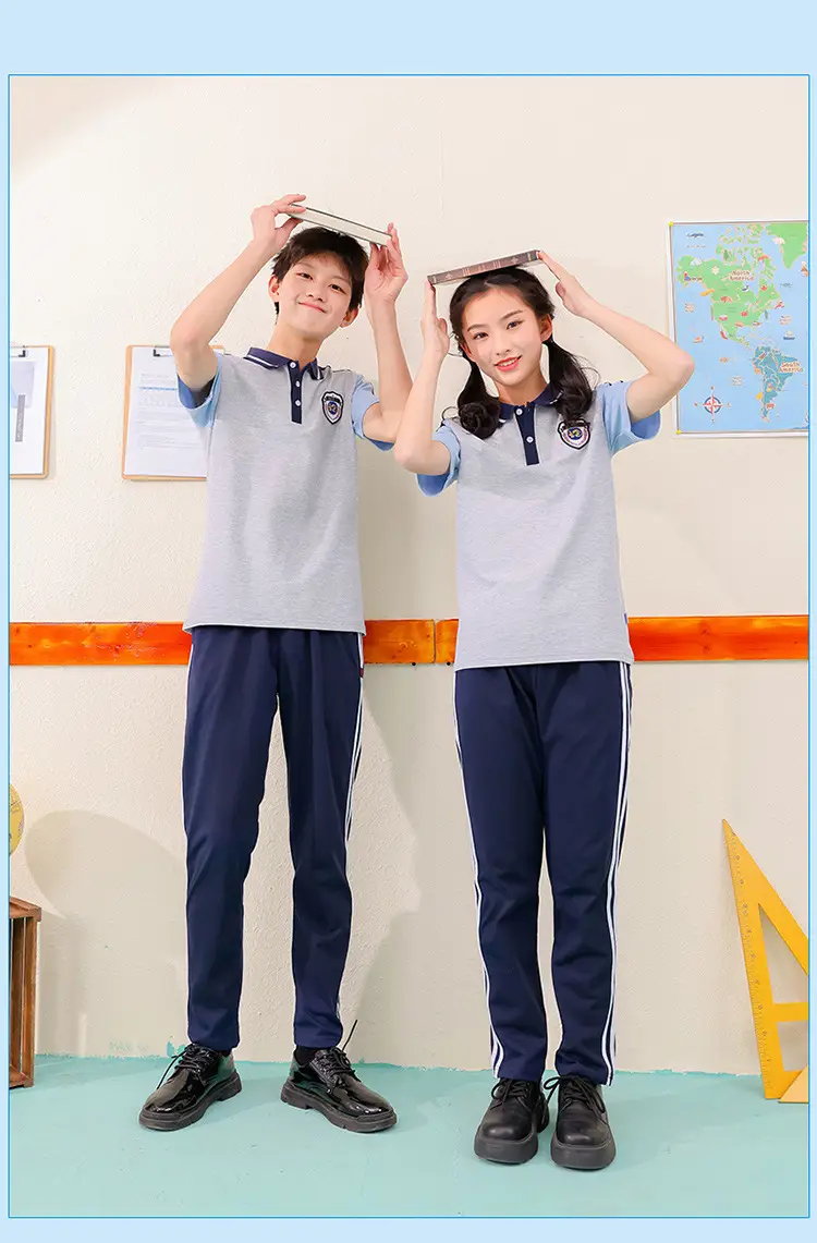 British Style Summer School Uniform for Kids — feature 19