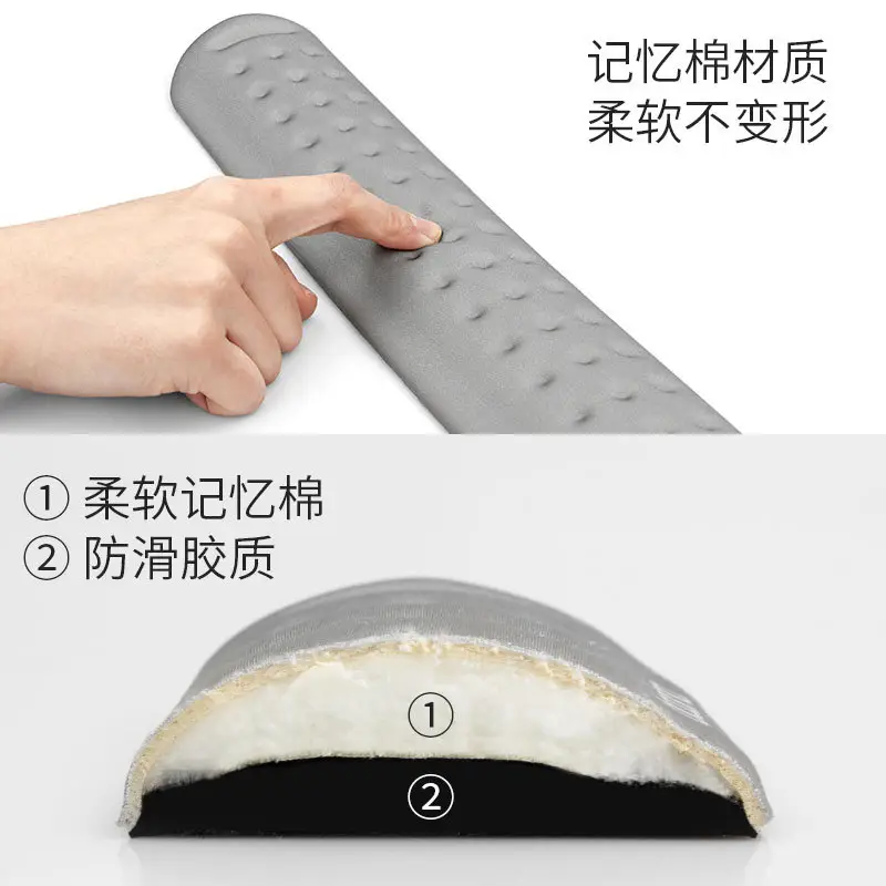 Silicone Wrist Mouse Pad Keyboard Rest for Comfort