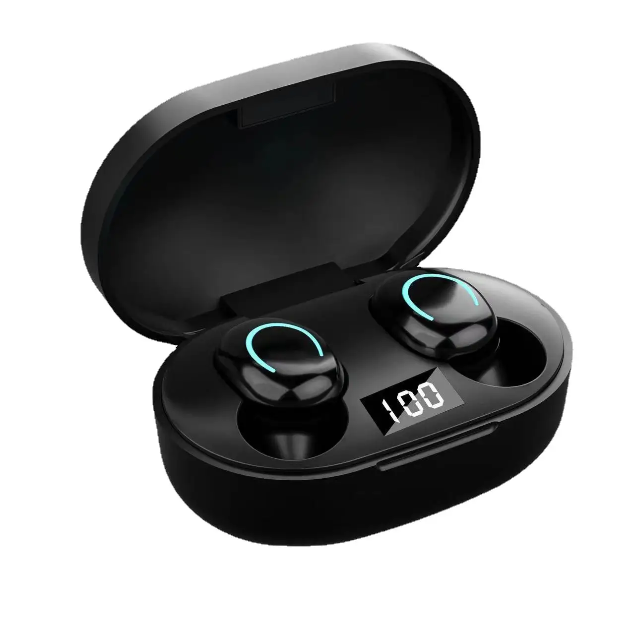 Bluetooth 5.3 Wireless Headset with Digital Display & Noise Reduction - Image 5