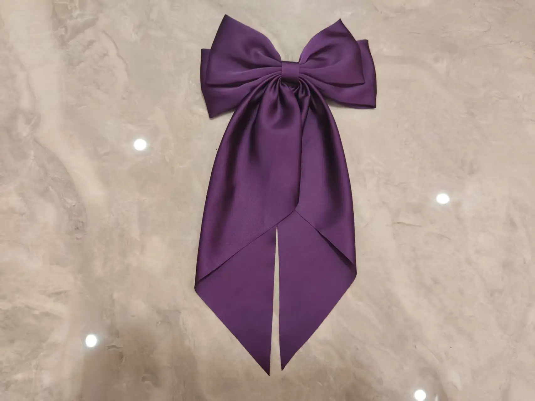Star Same Style Large Retro Ribbon Bow Hairpin Back Head Super Fairy Elegant Hairpin Spring Clip Hair Accessories - Image 33