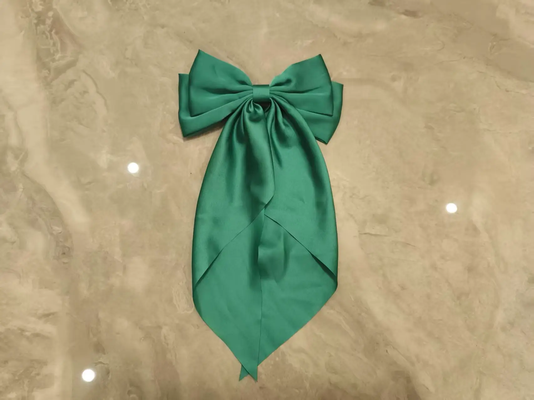 Star Same Style Large Retro Ribbon Bow Hairpin Back Head Super Fairy Elegant Hairpin Spring Clip Hair Accessories - Image 34