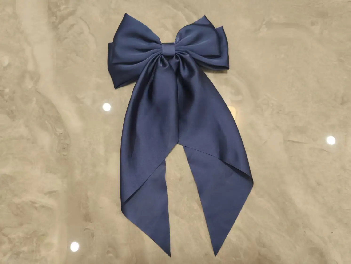Star Same Style Large Retro Ribbon Bow Hairpin Back Head Super Fairy Elegant Hairpin Spring Clip Hair Accessories - Image 35