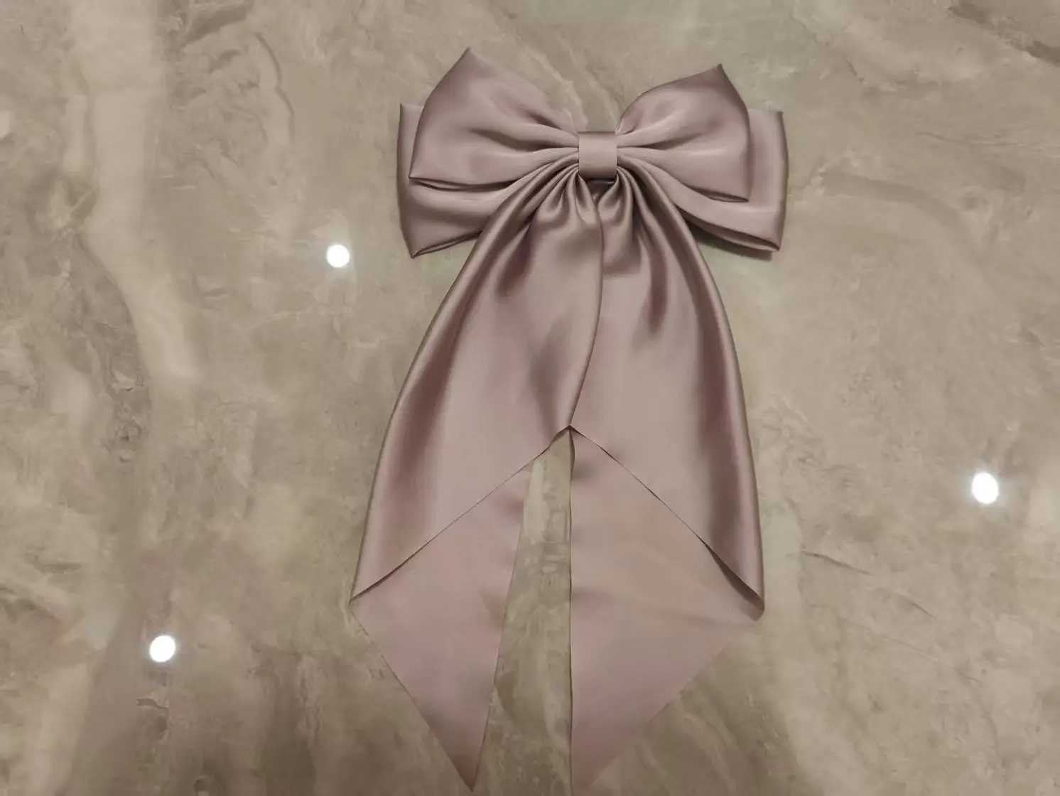 Star Same Style Large Retro Ribbon Bow Hairpin Back Head Super Fairy Elegant Hairpin Spring Clip Hair Accessories - Image 38