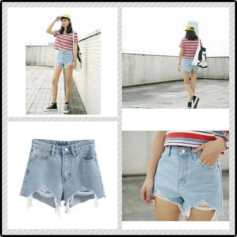 Women Denim Shorts Black High Waist Slimming 2025 — feature 10
