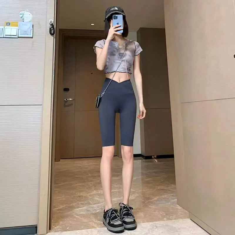 2025 New Shark Pants Butt-Lifting Leggings Women - Image 4
