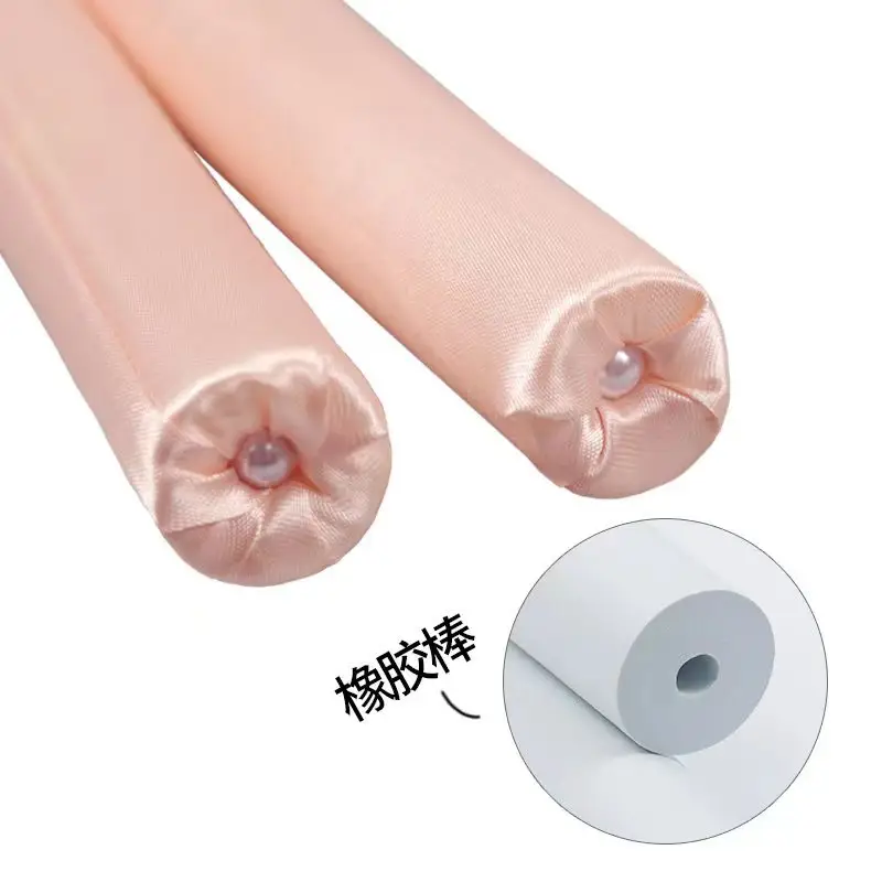 Factory Cross-Border Lazy Sleep Curling Iron Hair Ring Rubber Big Wave