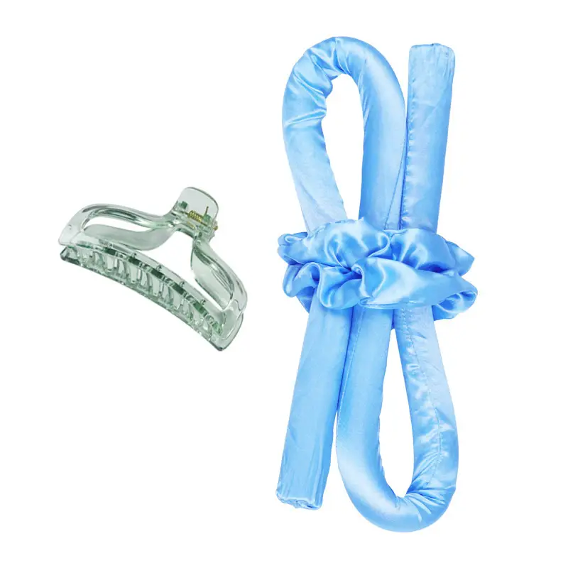 Factory Cross-Border Lazy Sleep Curling Iron Hair Ring Rubber Big Wave