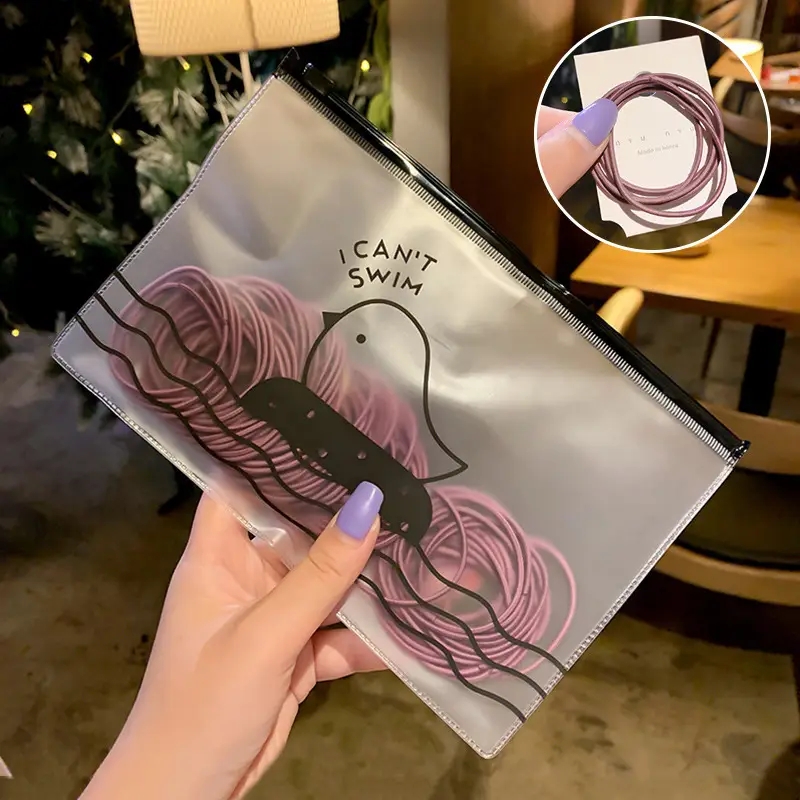 Korean Style Hair Rope Loop Band High Elastic Rubber - Image 8