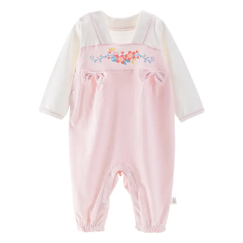 Baby Pure Cotton Jumpsuit Spring Fall Outing - Image 7