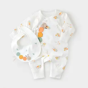 Baby Pure Cotton Jumpsuit Spring Fall Outing — feature 13