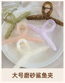 2025 New South Korea Elegant High Acetic Acid Hairpin Clip Large — feature 5