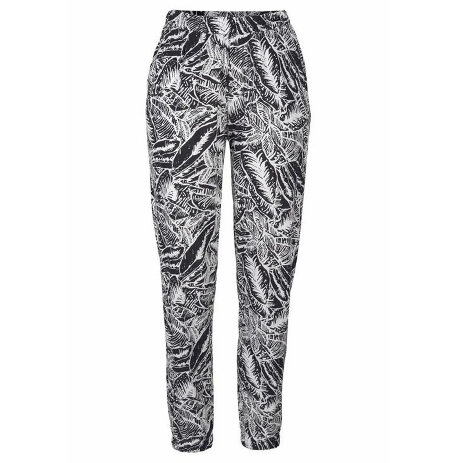 Women's Printed High Waist Pants Summer Casual 9719 — feature 10