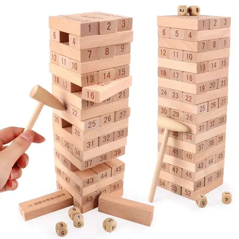 Children's Layered Puzzle Building Blocks Toy
