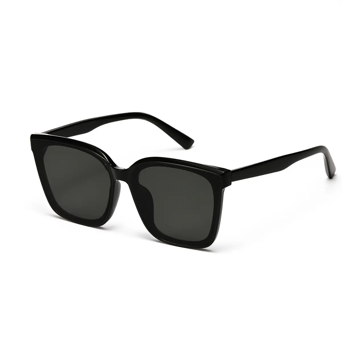 Square Sunglasses Women Men No Makeup Retro Wholesale - Image 3