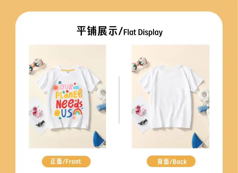 Girls Unicorn T-Shirt Pink 2025 Summer — feature 5