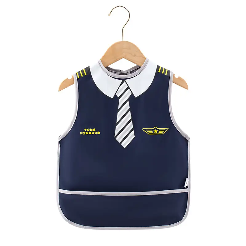 New Arrival Waterproof Baby Aprons Yellow Pink - Image 9