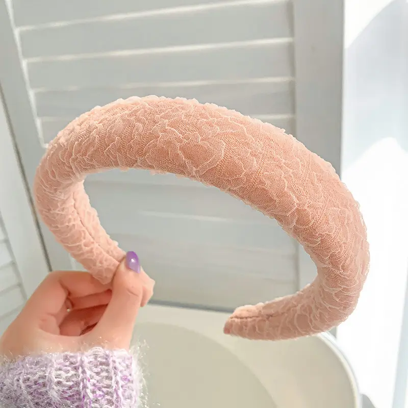 Candy Color Bubble Sponge Hair Band for Girls