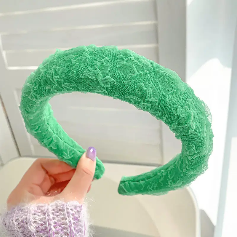 Candy Color Bubble Sponge Hair Band for Girls