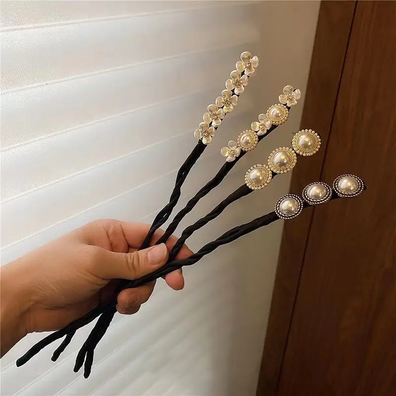 Pearl Flower Hair Twister for Women — feature 8