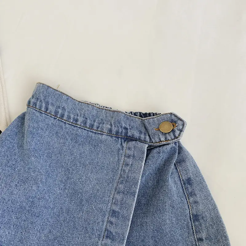 Girls Denim Shorts 2025 Summer Breathable Casual Western Style — feature 6
