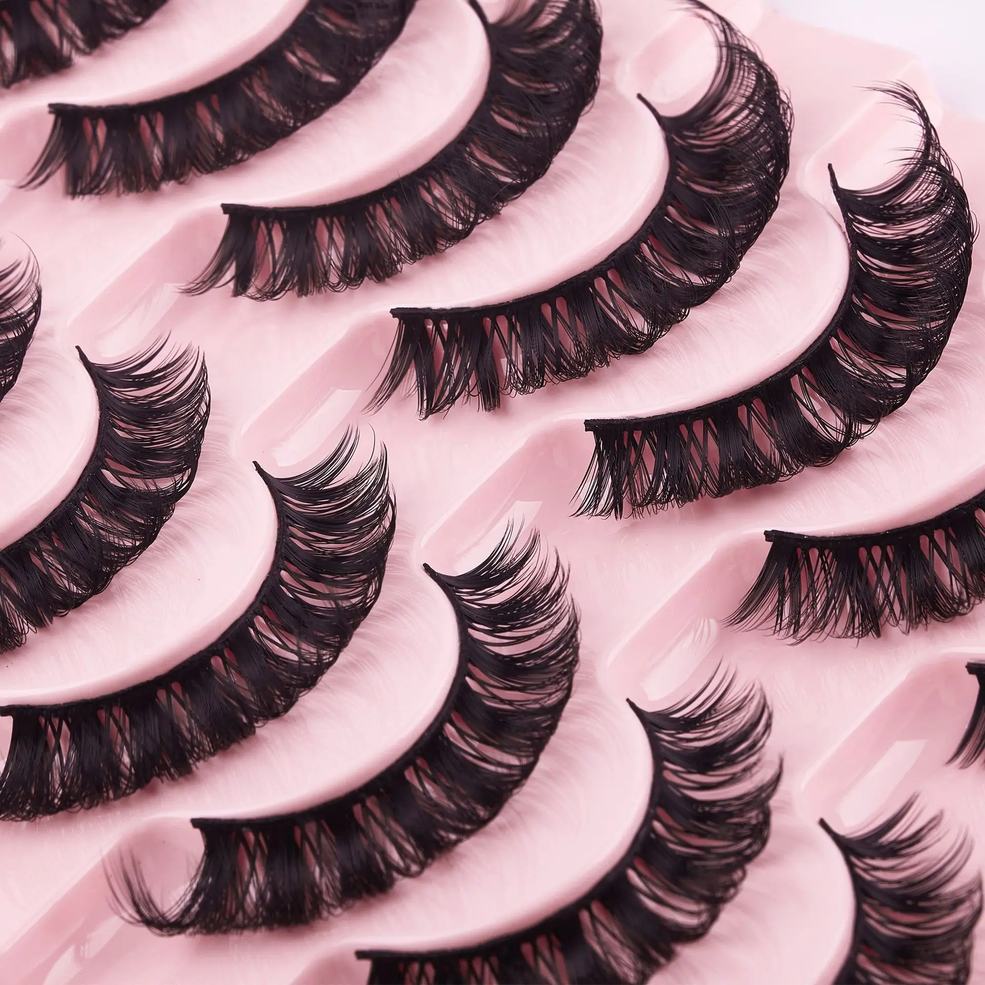 3D Mink Hair False Eyelashes for European & American Use - Image 7
