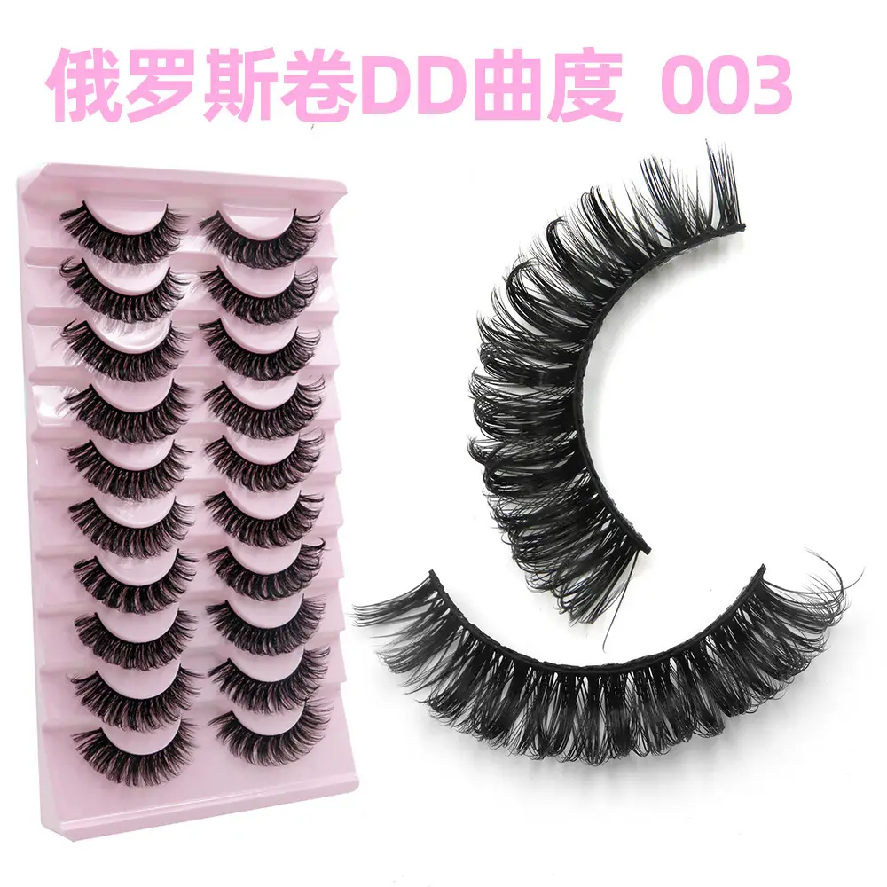 3D Mink Hair False Eyelashes for European & American Use - Image 3